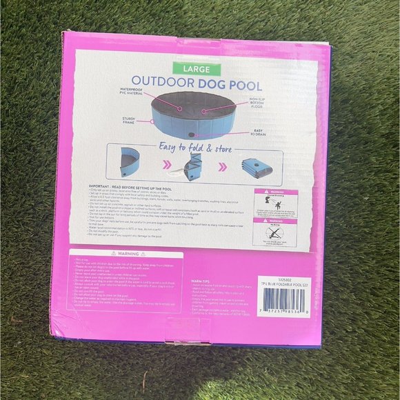Doogs Pool Large Outdoor  No Inflating Needed, Is A Great Alternative toBathing - Picture 2 of 5